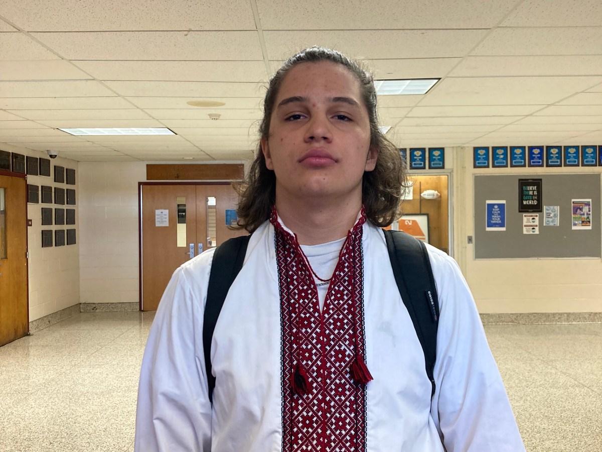 NPHS Junior, Zorian Shepko-Hamilton reflects on the War in&nbsp;Ukraine